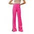 Safia Split Hem Satin Pants - Image 5