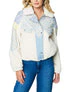 Floral Quilted Sherpa Jacket - Image 4