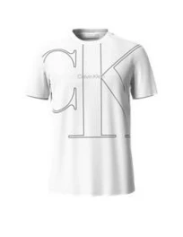 Short Sleeves Chest Monogram Crew - Image 2