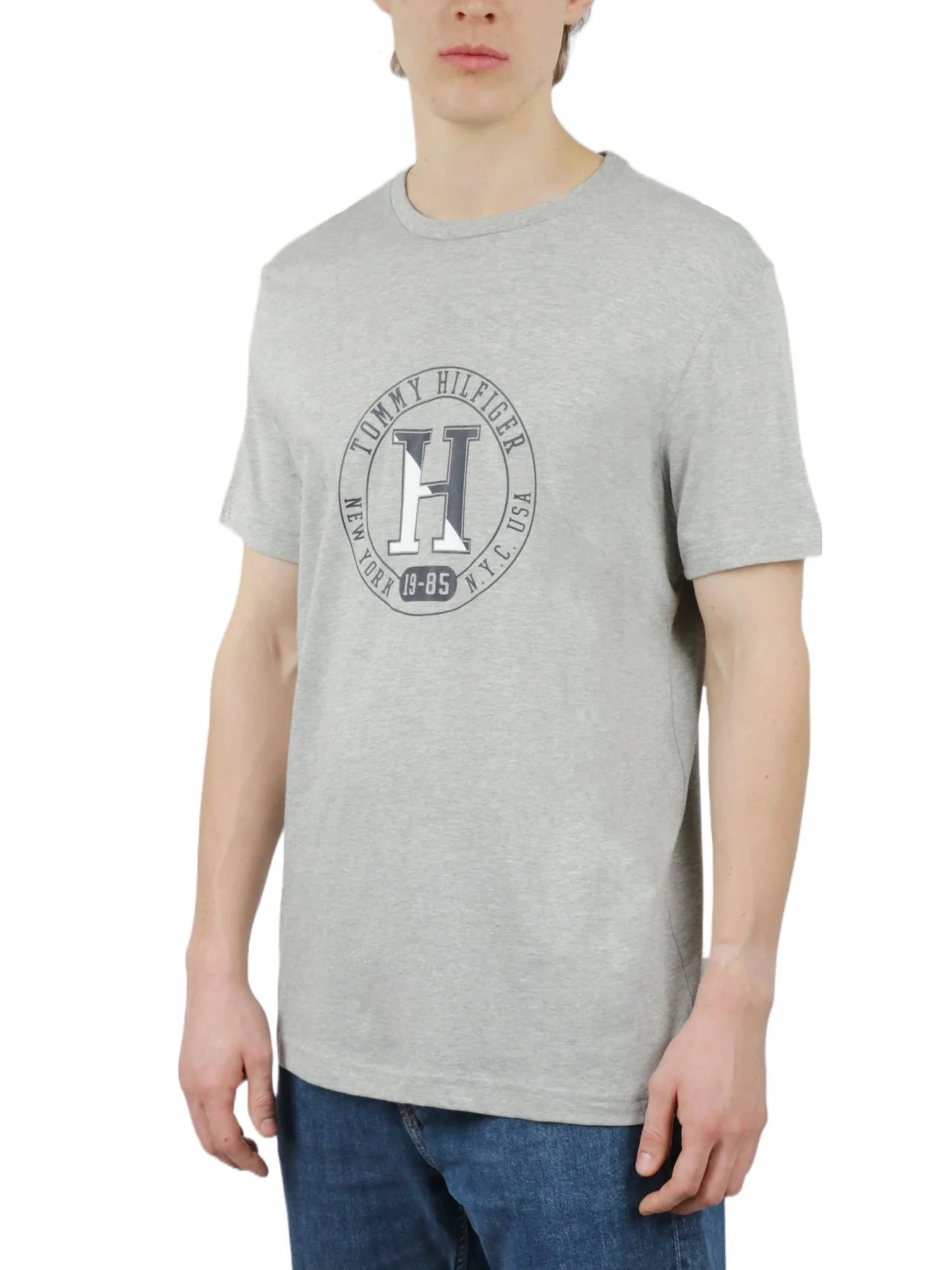 Short Sleeves Cotton Graphic Crew Neck - Image 8