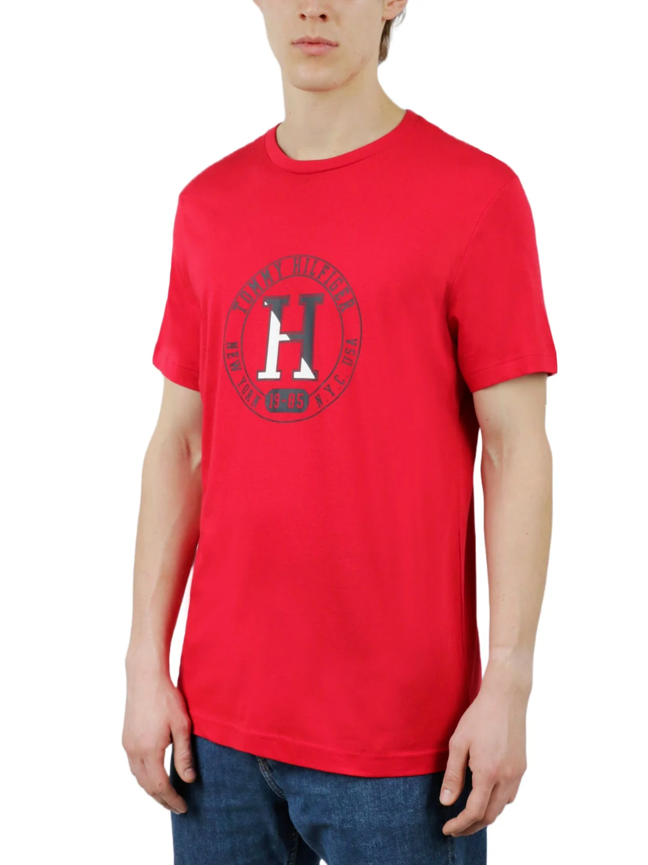 Short Sleeves Cotton Graphic Crew Neck - Image 8