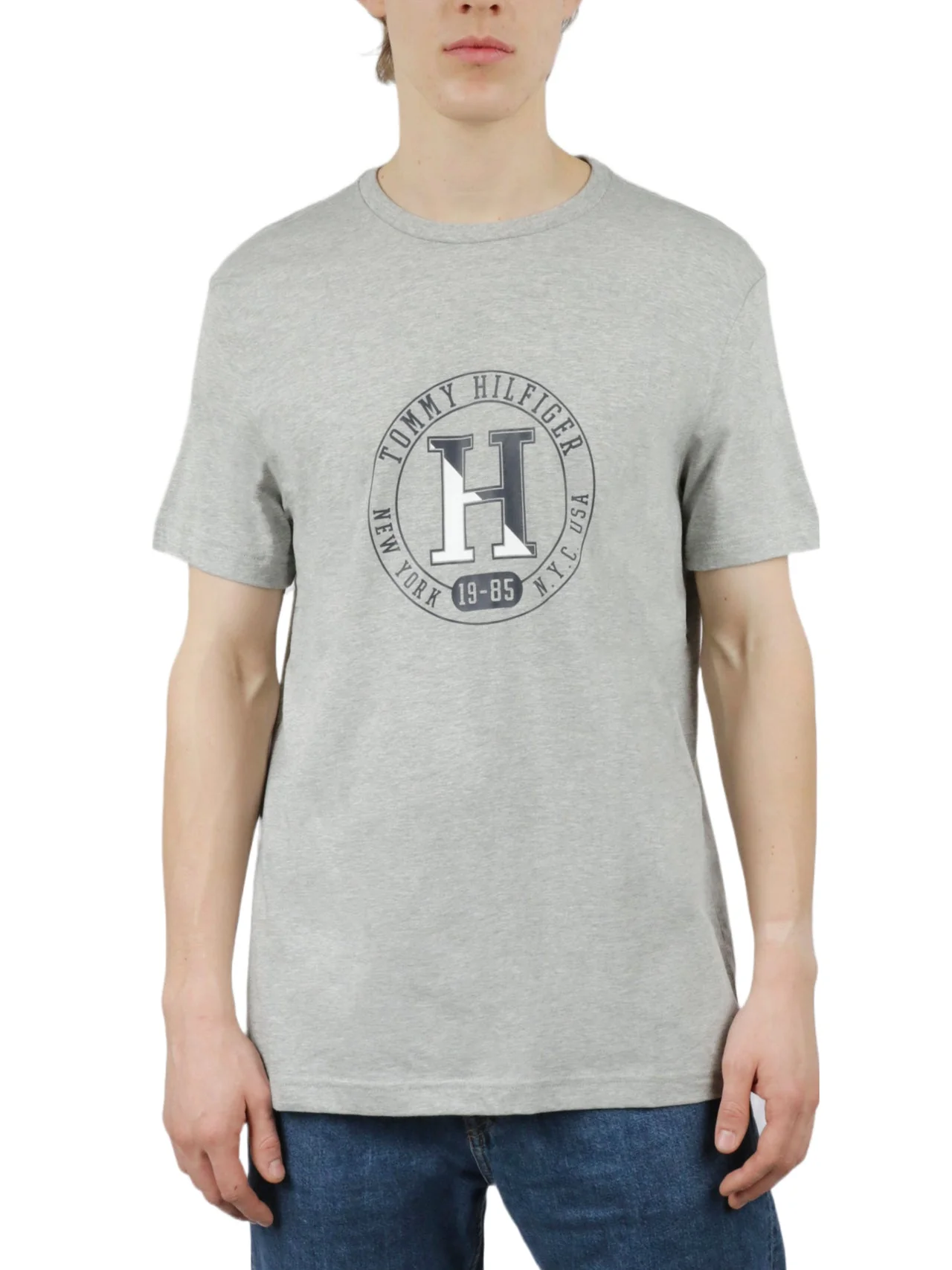 Short Sleeves Cotton Graphic Crew Neck - Image 5