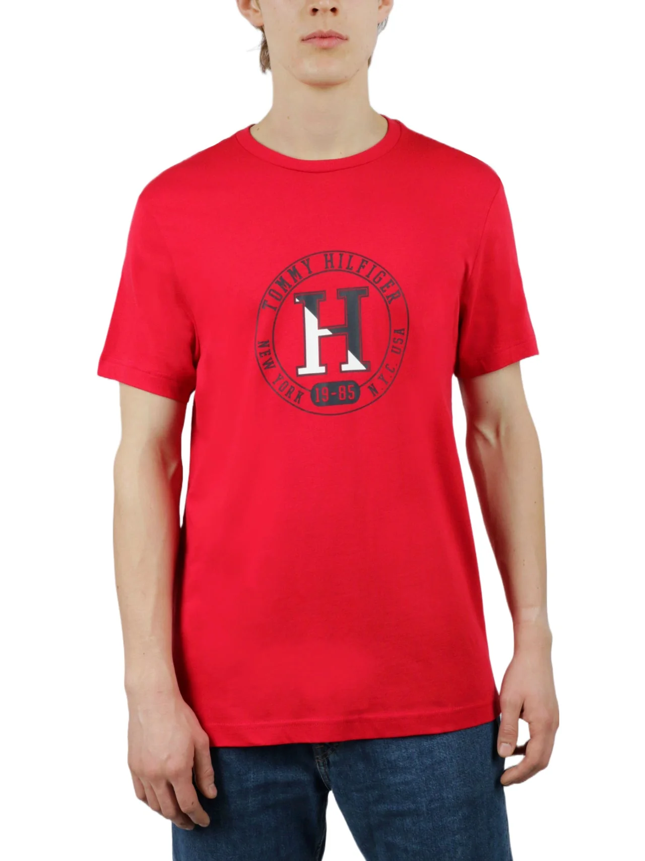 Short Sleeves Cotton Graphic Crew Neck - Image 8