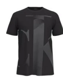 Short Sleeves Geo Monogram Crew - Image 2
