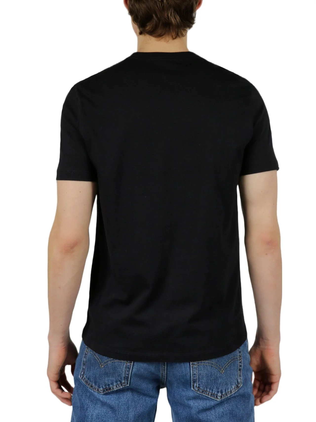 Short Sleeves Gold/Silver Metallic Monogram Tee - Image 4