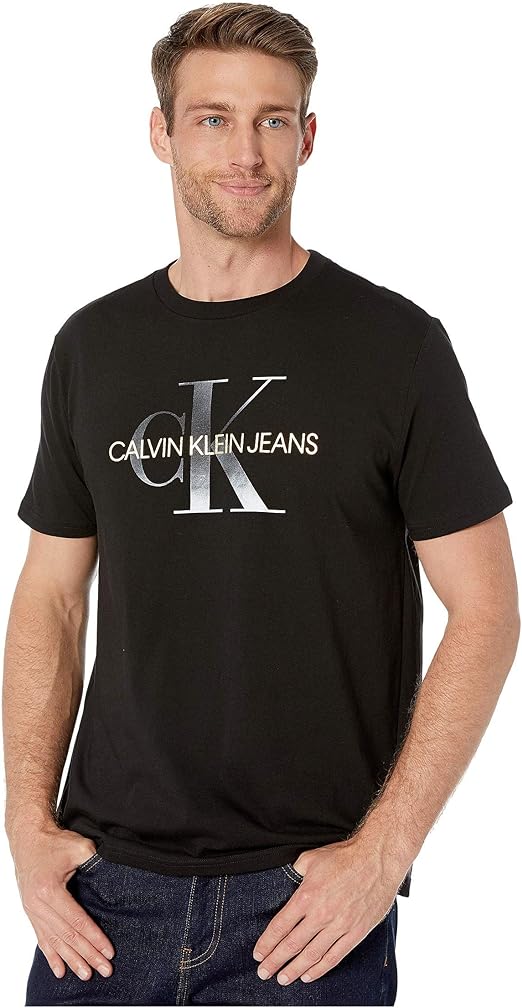 Short Sleeves Gradient Monogram Tee - Image 4