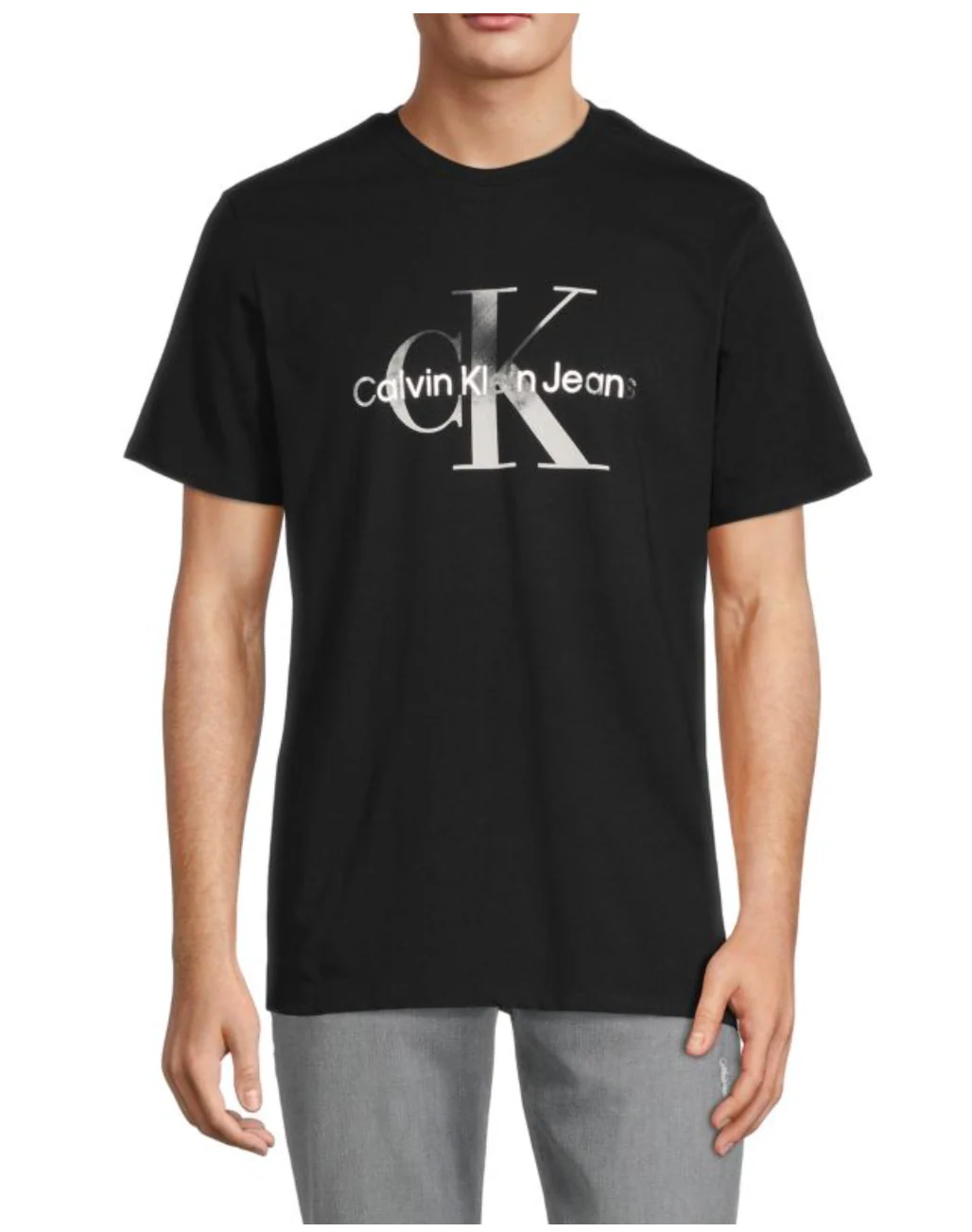 Short Sleeves Gradient Monogram Tee - Image 2