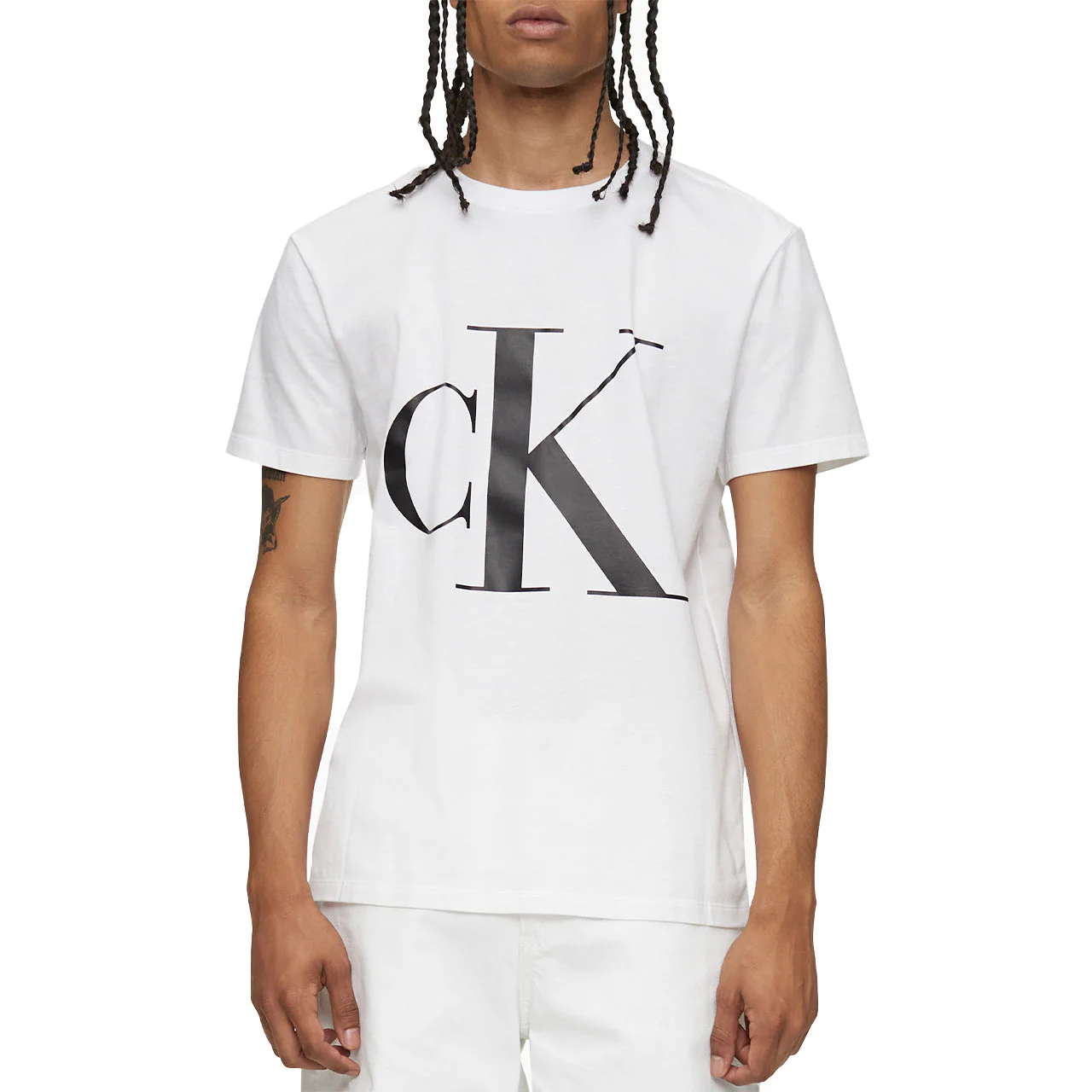 Short Sleeves Relaxed Monogram Tee - Image 2