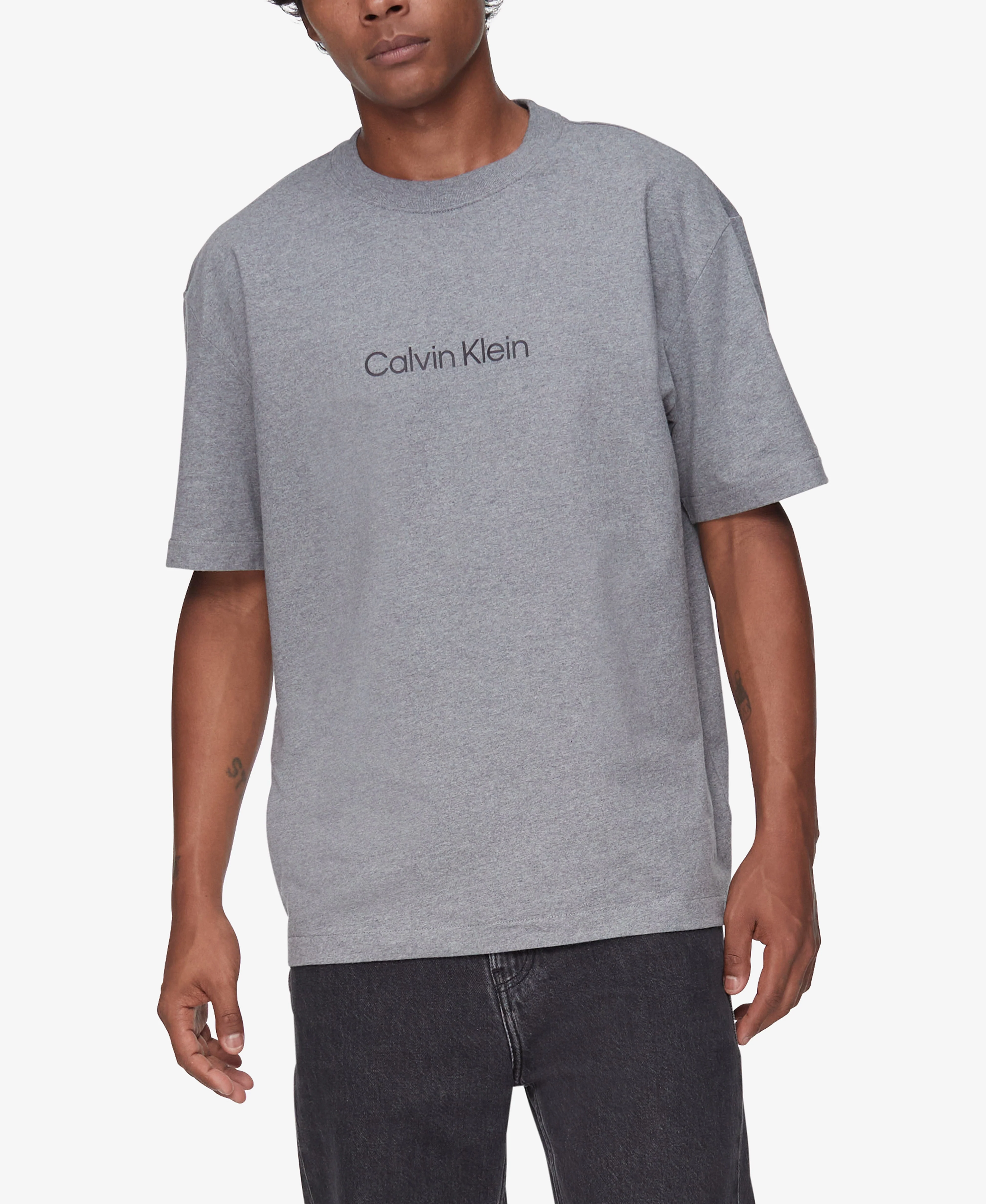 Short Sleeves Relaxed Standard Logo Crewneck Tee - Image 2