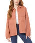 Snap-Front Denim Utility Jacket - Image 6