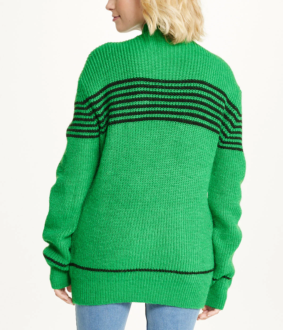 Striped Tunic Sweater - Image 2