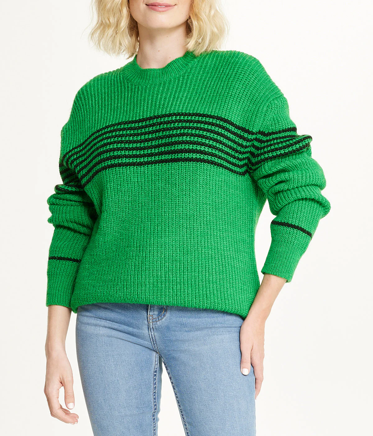 Striped Tunic Sweater - Image 5