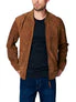 Suede Bomber Jacket - Image 6
