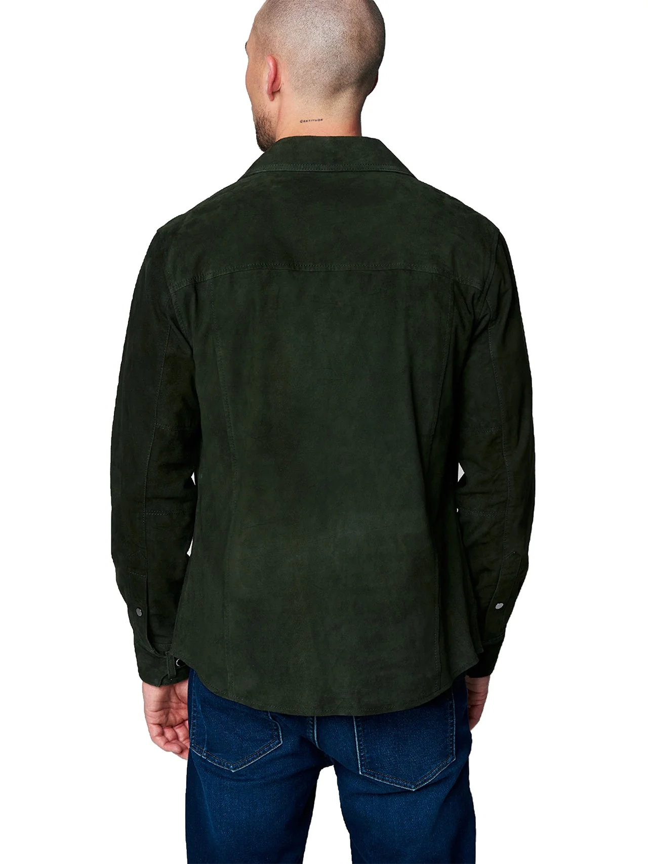Suede Shirt Jacket - Image 3