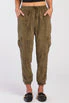 Sylvia Pull On Elastic Drawstring Cargo Jogger - Image 7