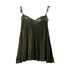Syvan Pleated Lace Trim Cami Top - Image 3