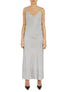 Tonal Patterned Charmeuse Dress - Image 14