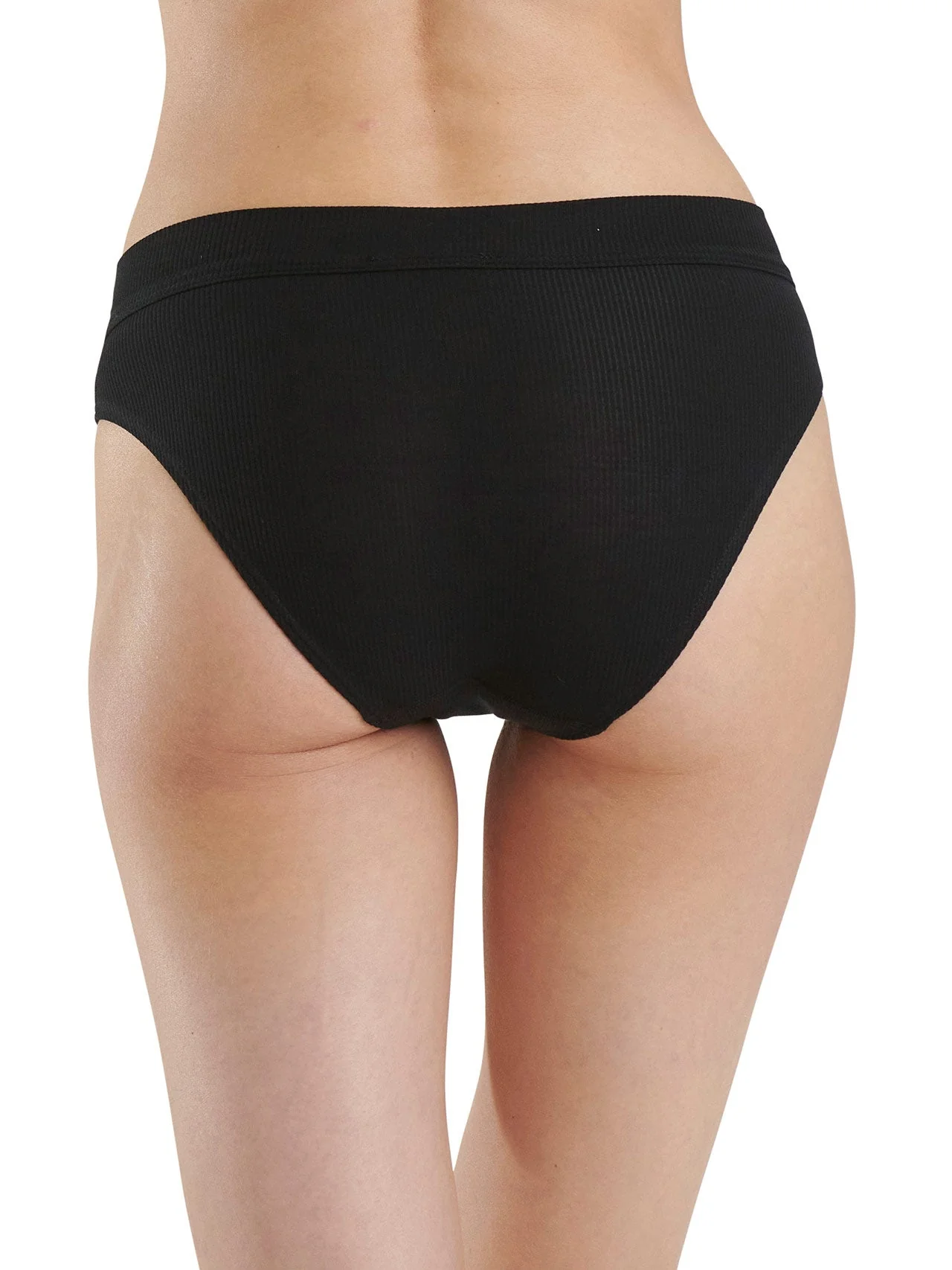 Two Pack of Smart Cotton Solid Pack Bikini Briefs - Image 2