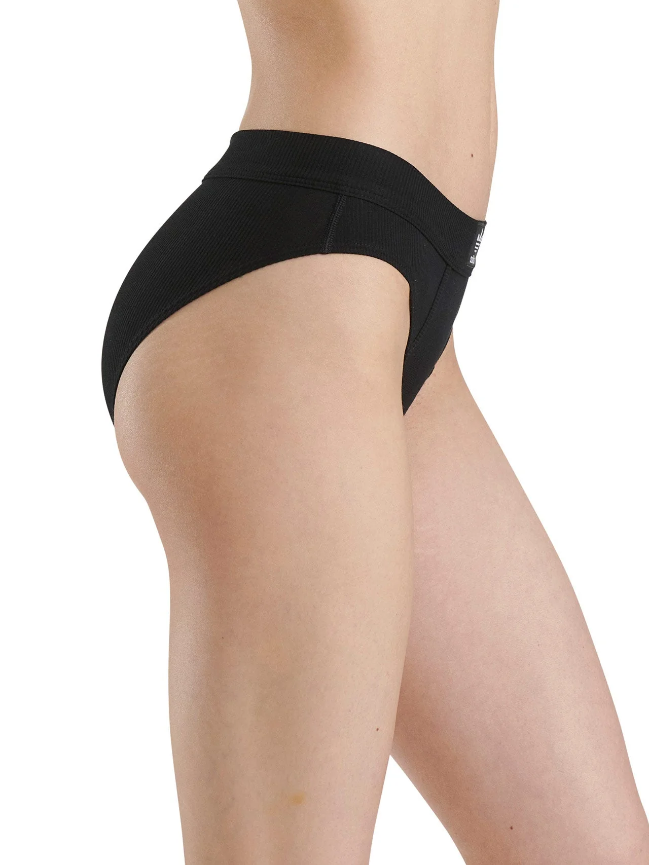 Two Pack of Smart Cotton Solid Pack Bikini Briefs - Image 3