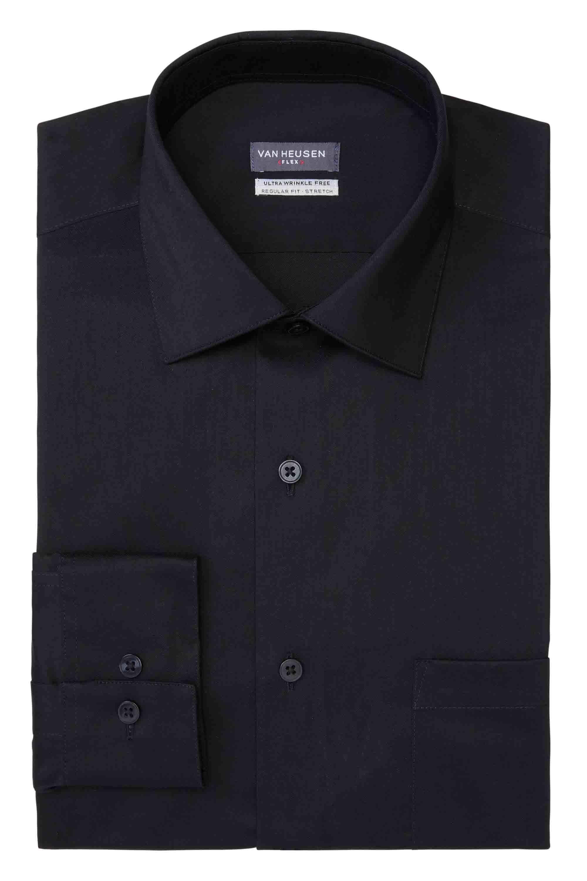 Van Heusen Regular Fit Ultra Wrinkle Free Stretch FLEX Solid - Image 11