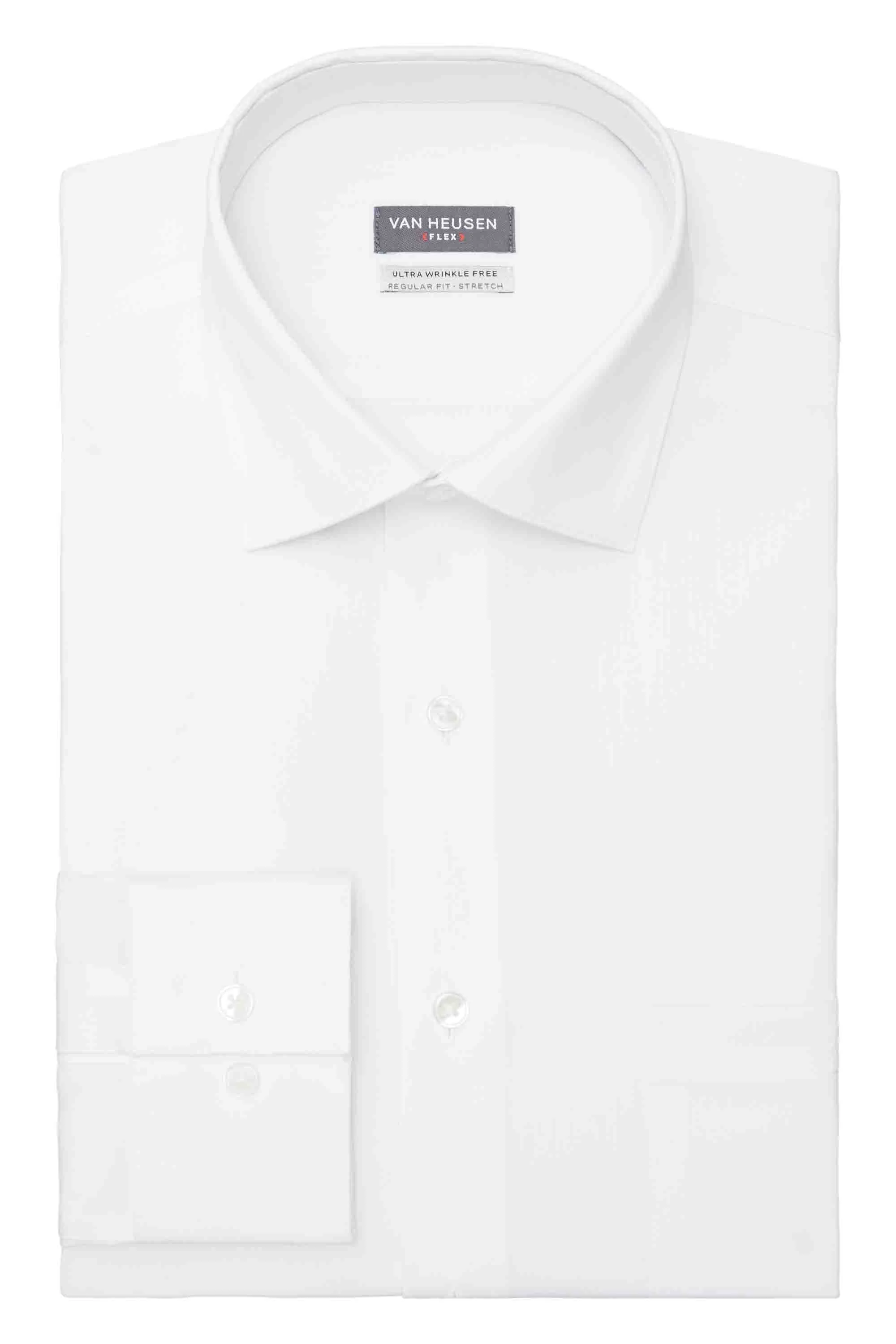 Van Heusen Regular Fit Ultra Wrinkle Free Stretch FLEX Solid - Image 12