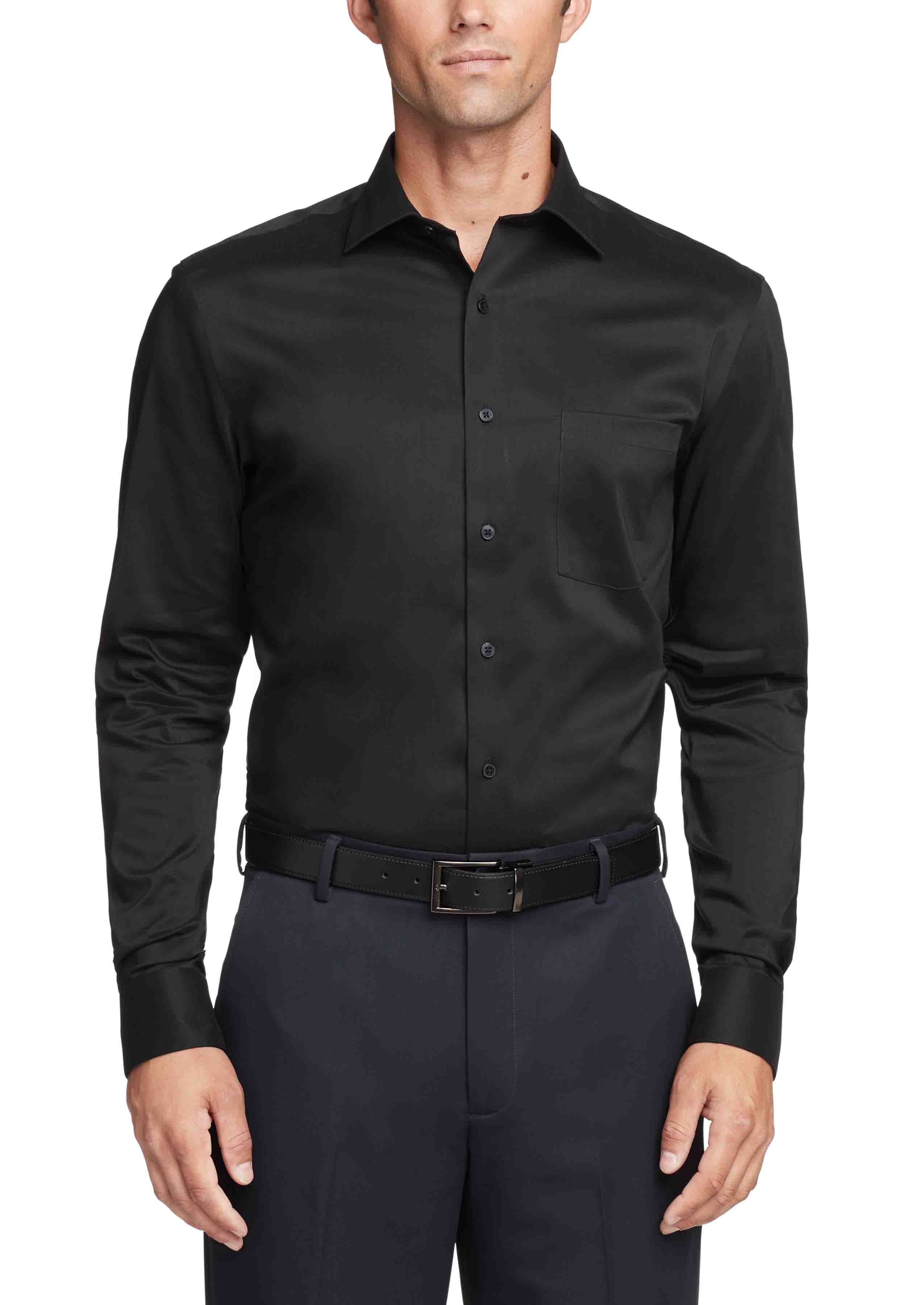 Van Heusen Regular Fit Ultra Wrinkle Free Stretch FLEX Solid - Image 16