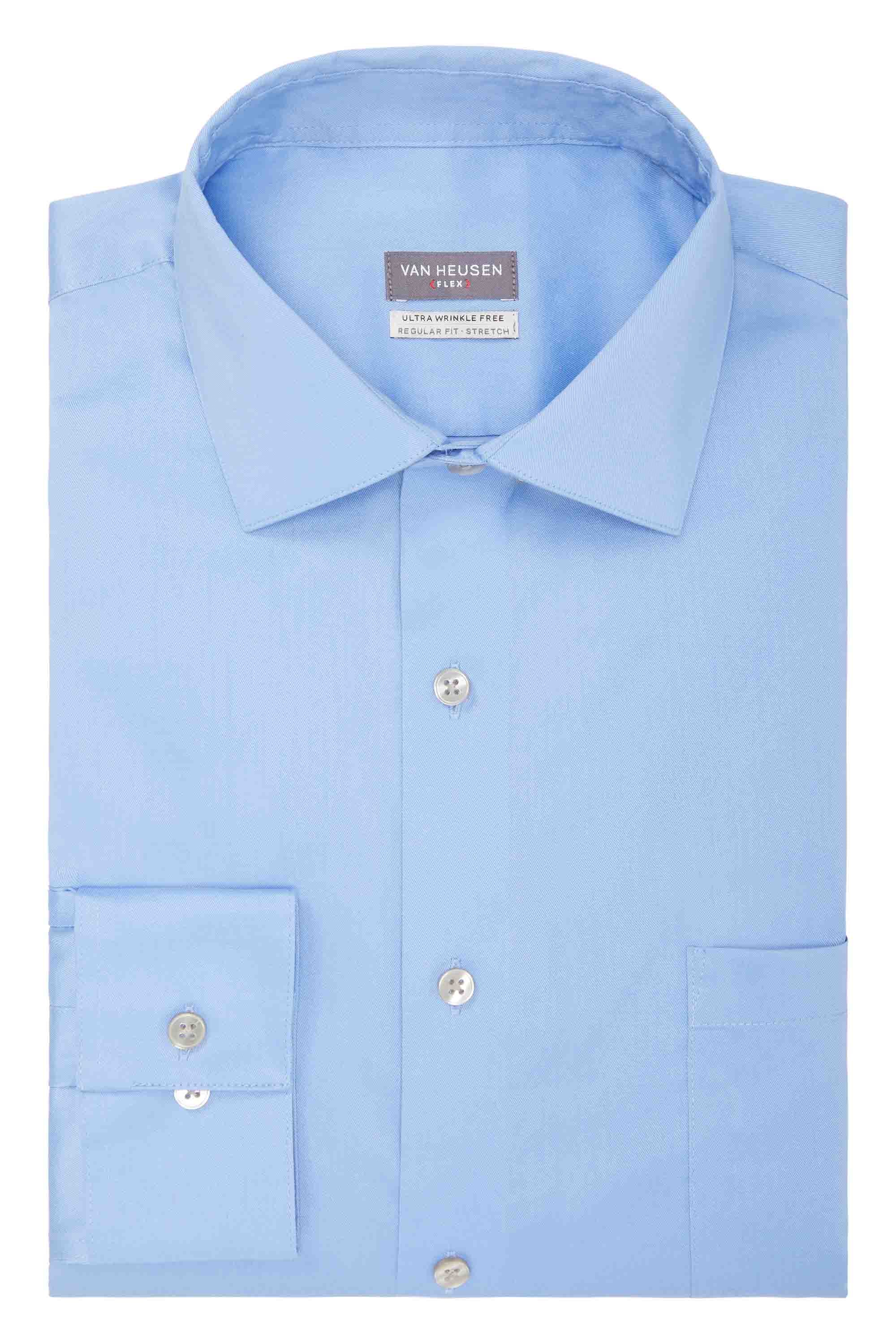 Van Heusen Regular Fit Ultra Wrinkle Free Stretch FLEX Solid - Image 7