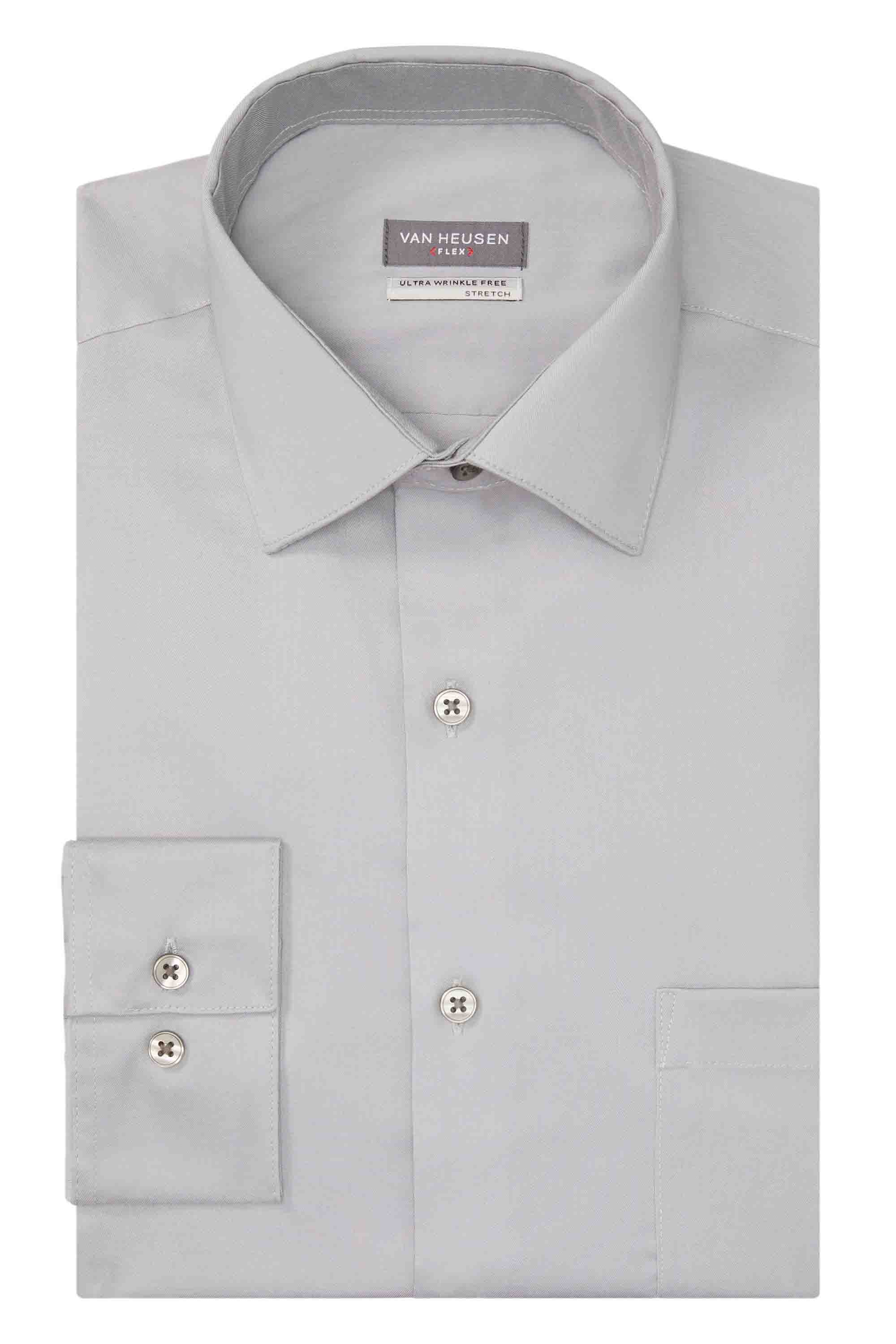 Van Heusen Regular Fit Ultra Wrinkle Free Stretch FLEX Solid - Image 8