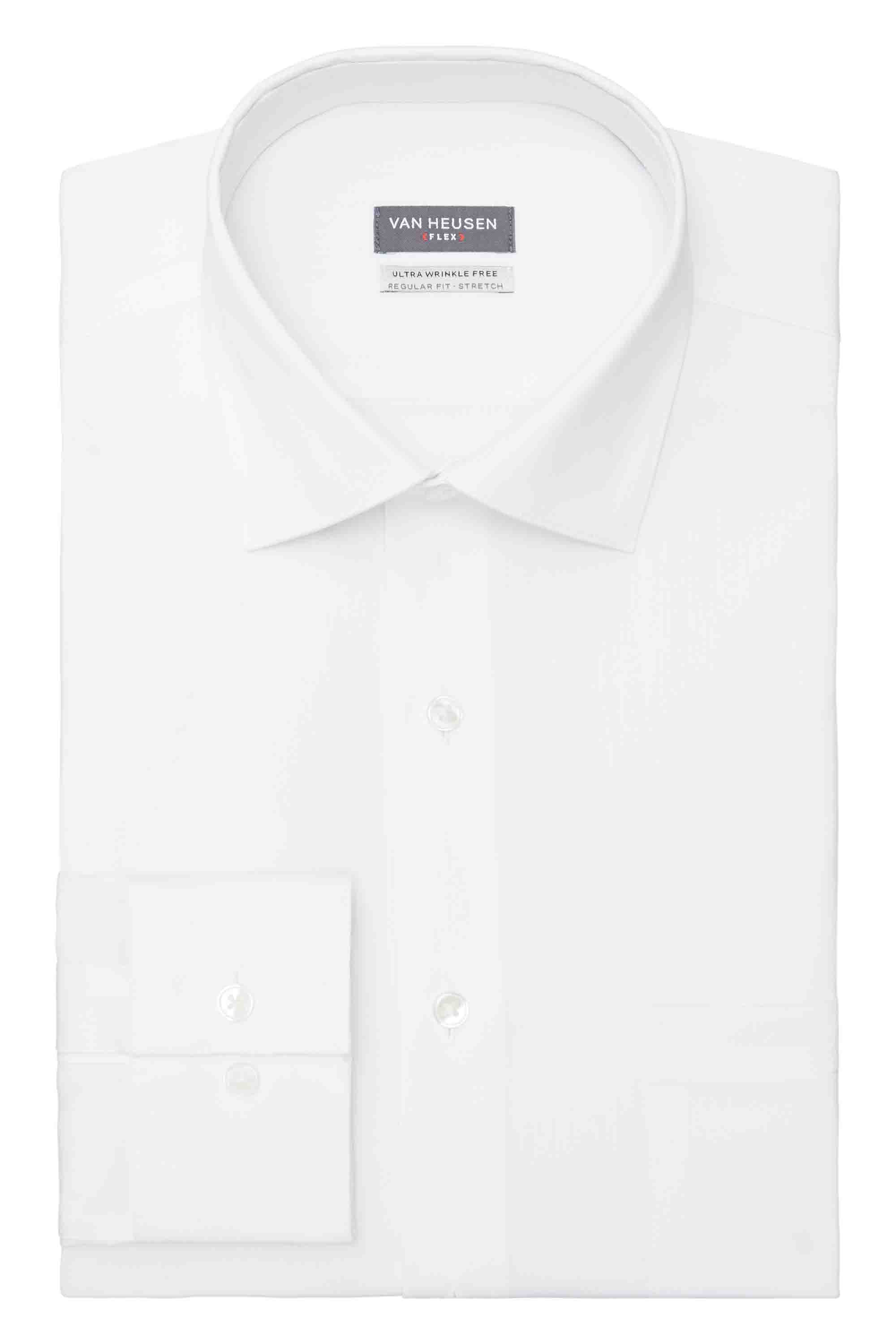 Van Heusen Regular Fit Ultra Wrinkle Free Stretch FLEX Solid - Image 14
