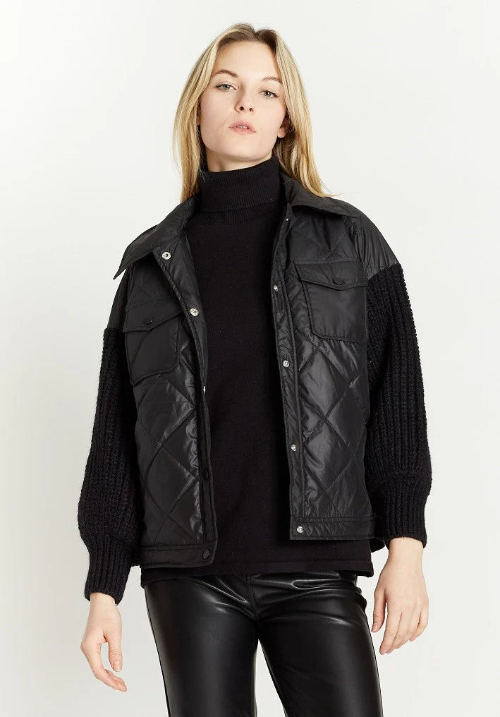 Vegan Bomber with Two Chest Pockets - Image 3