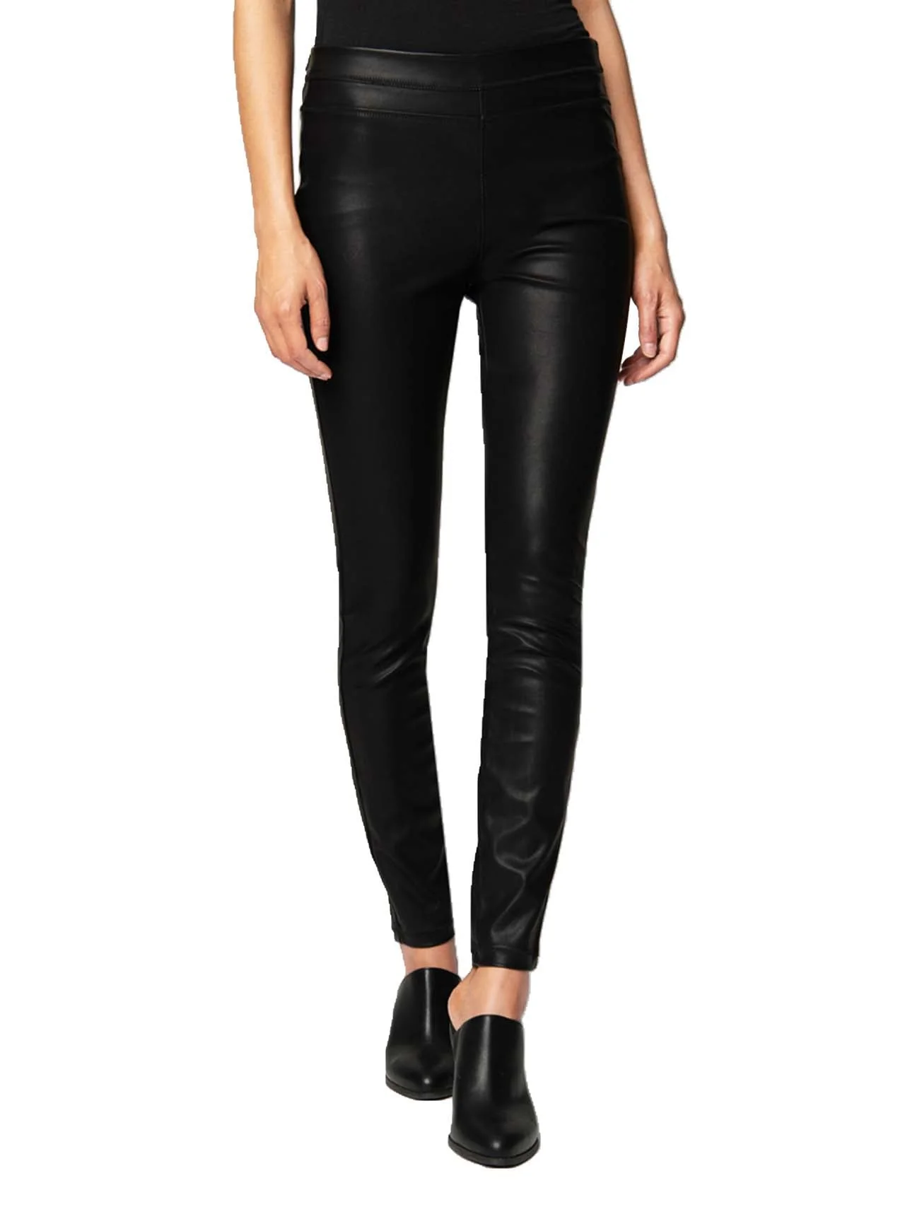 Vegan Leather Skinny Pants - Image 2