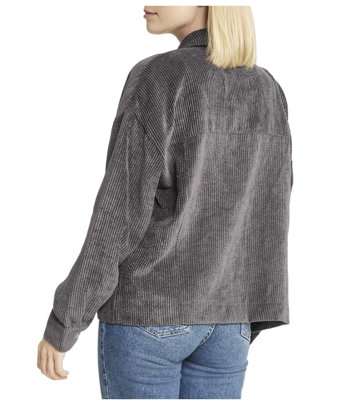 Velvet Corduroy Shacket - Image 2