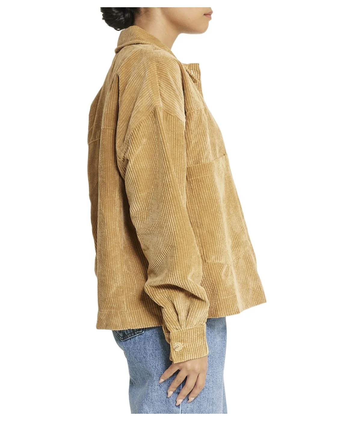 Velvet Corduroy Shacket - Image 8
