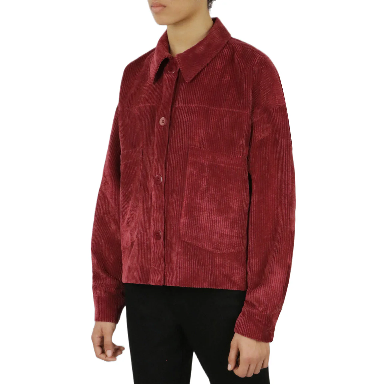 Velvet Corduroy Shacket - Image 5