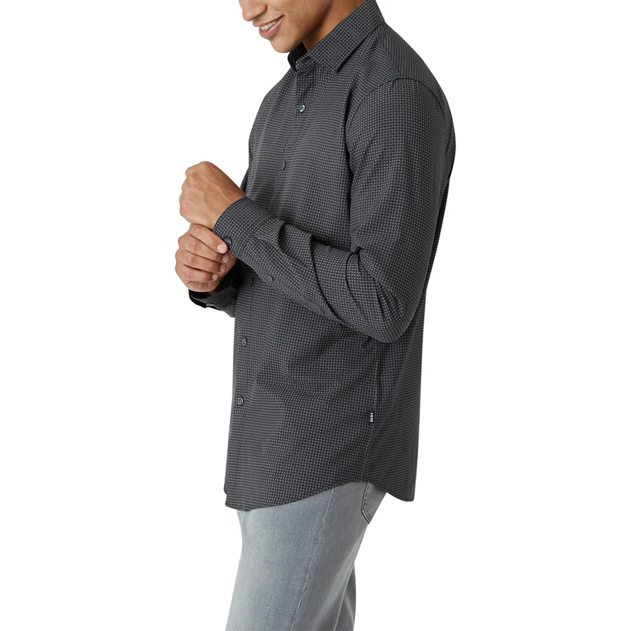 Walden Button Front Long Sleeve Shirt - Image 10