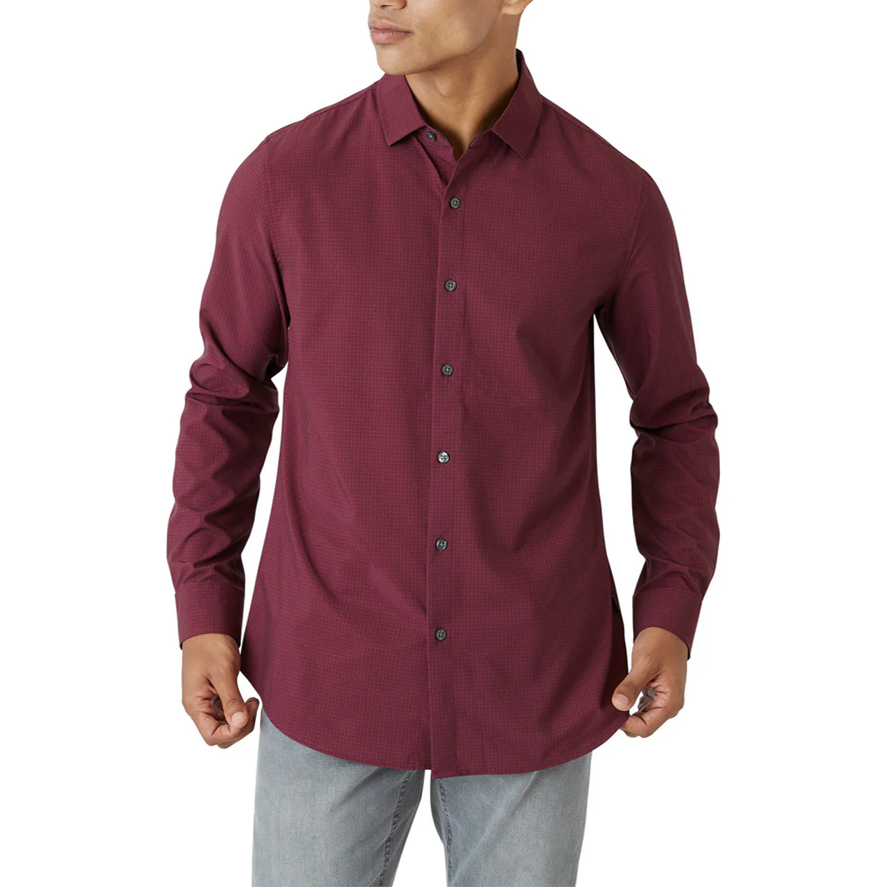 Walden Button Front Long Sleeve Shirt - Image 3