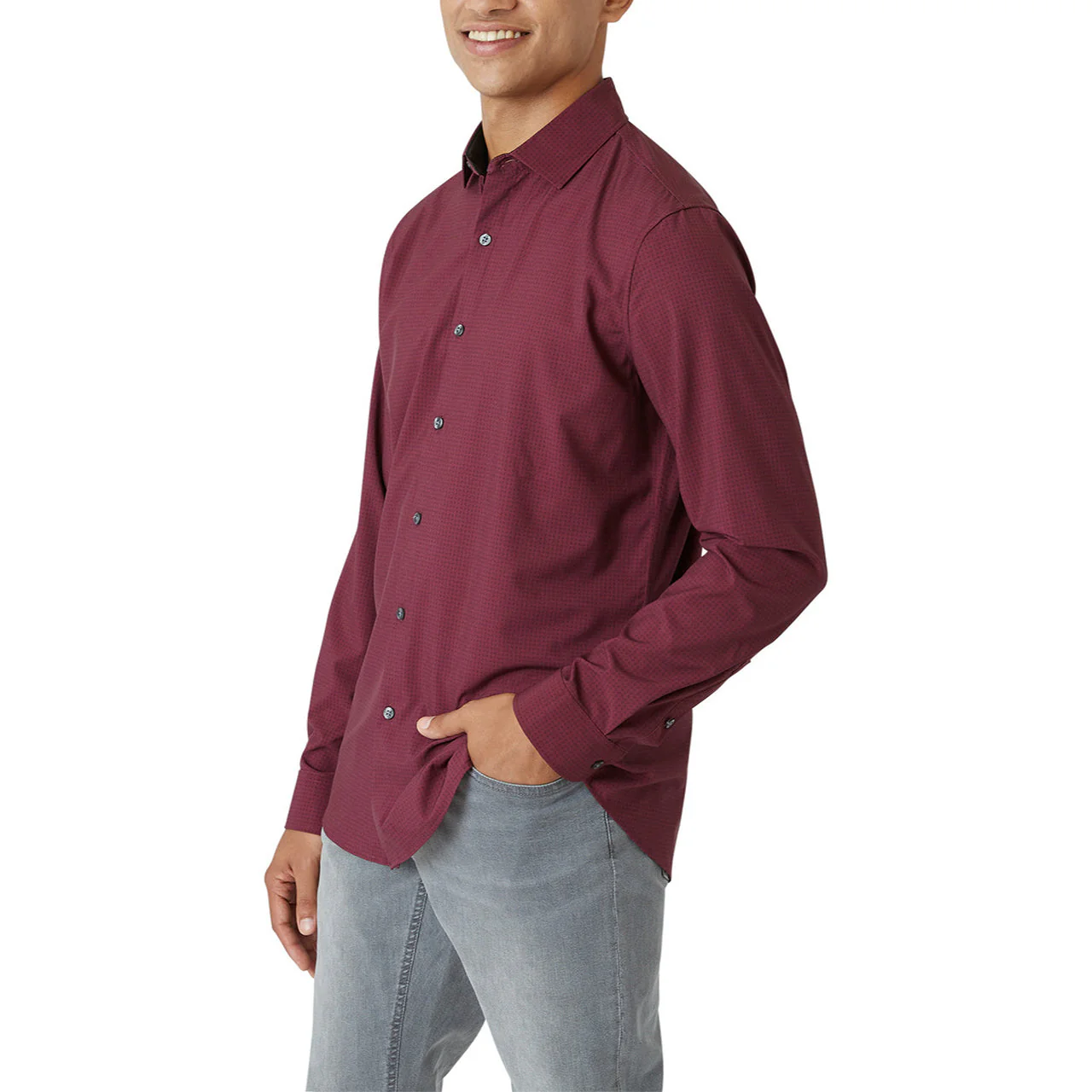 Walden Button Front Long Sleeve Shirt - Image 5