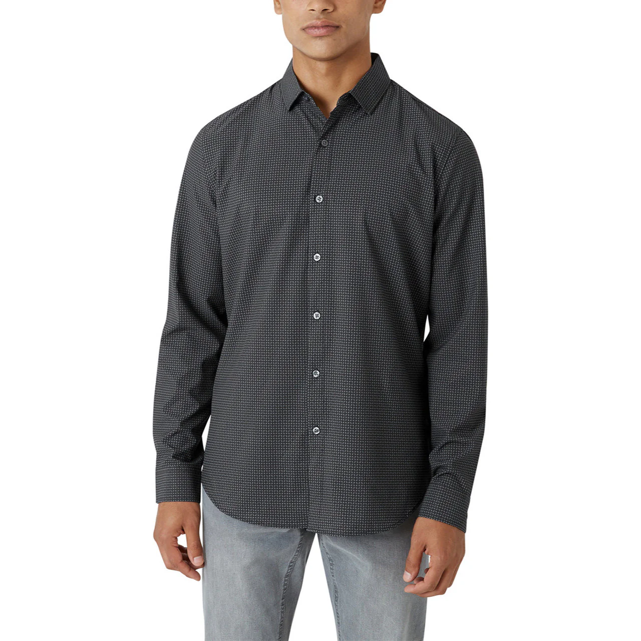 Walden Button Front Long Sleeve Shirt - Image 7