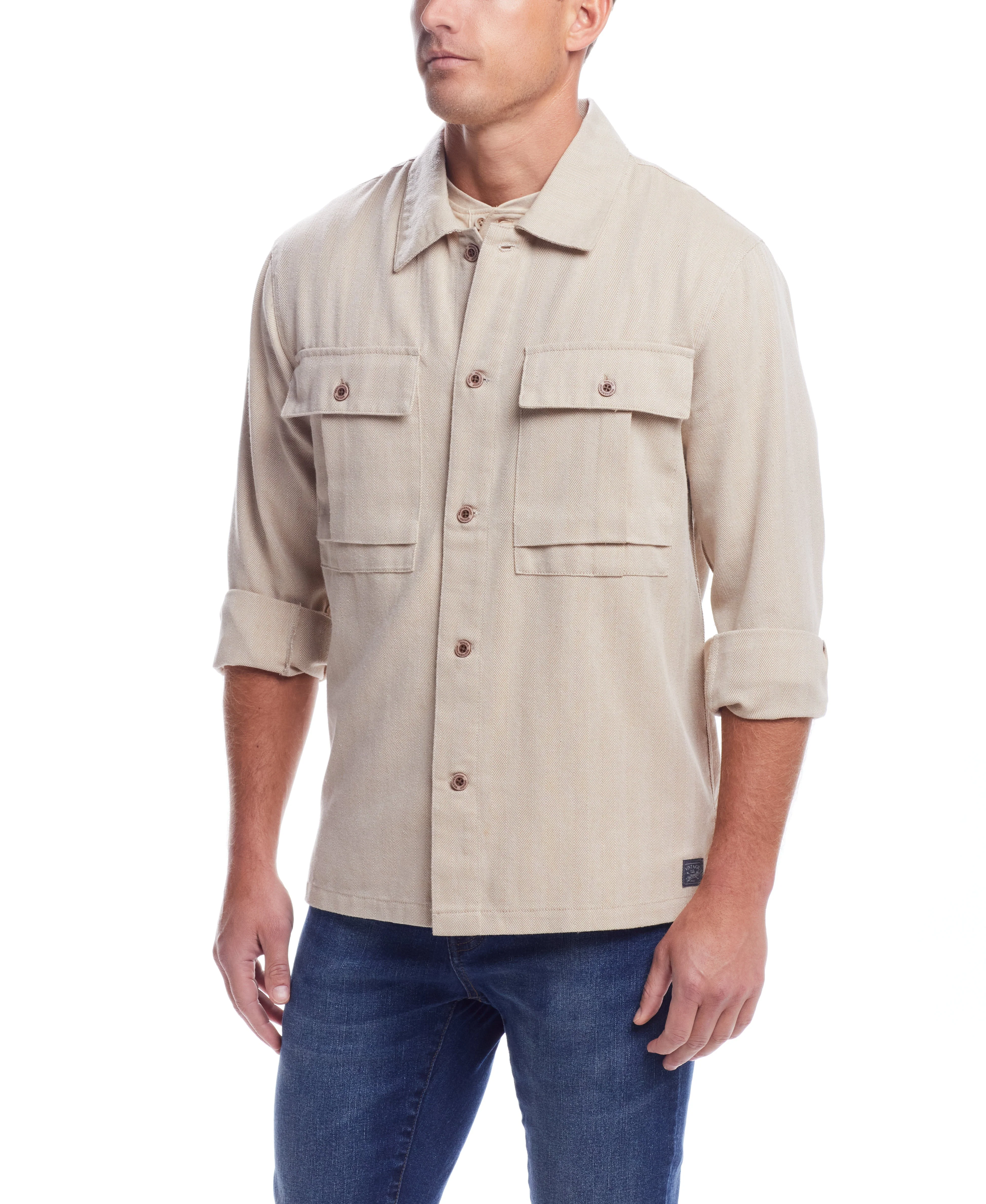Weatherproof Vintage Men's Summer Shirt Jacket - Image 6