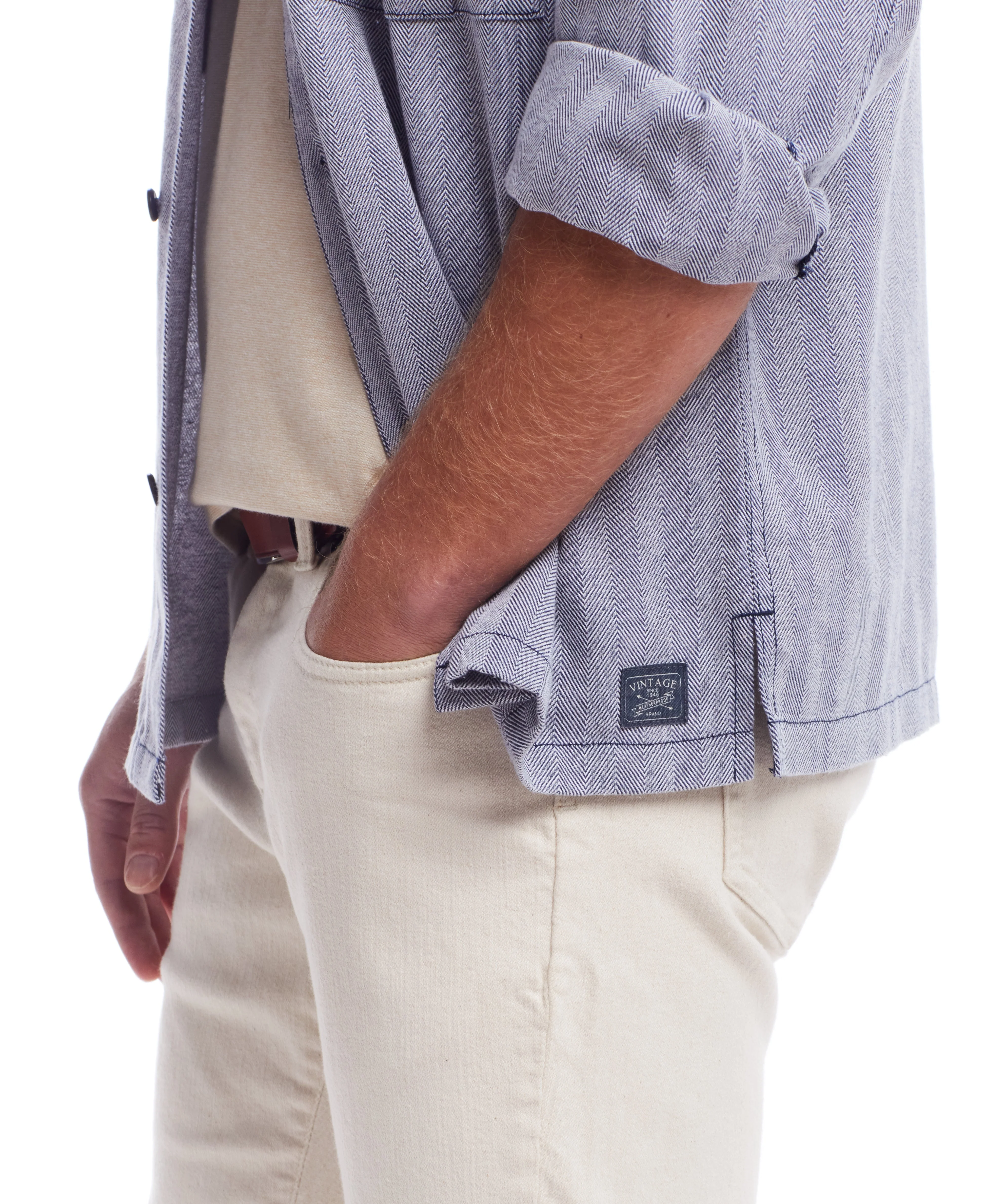 Weatherproof Vintage Men's Summer Shirt Jacket - Image 4