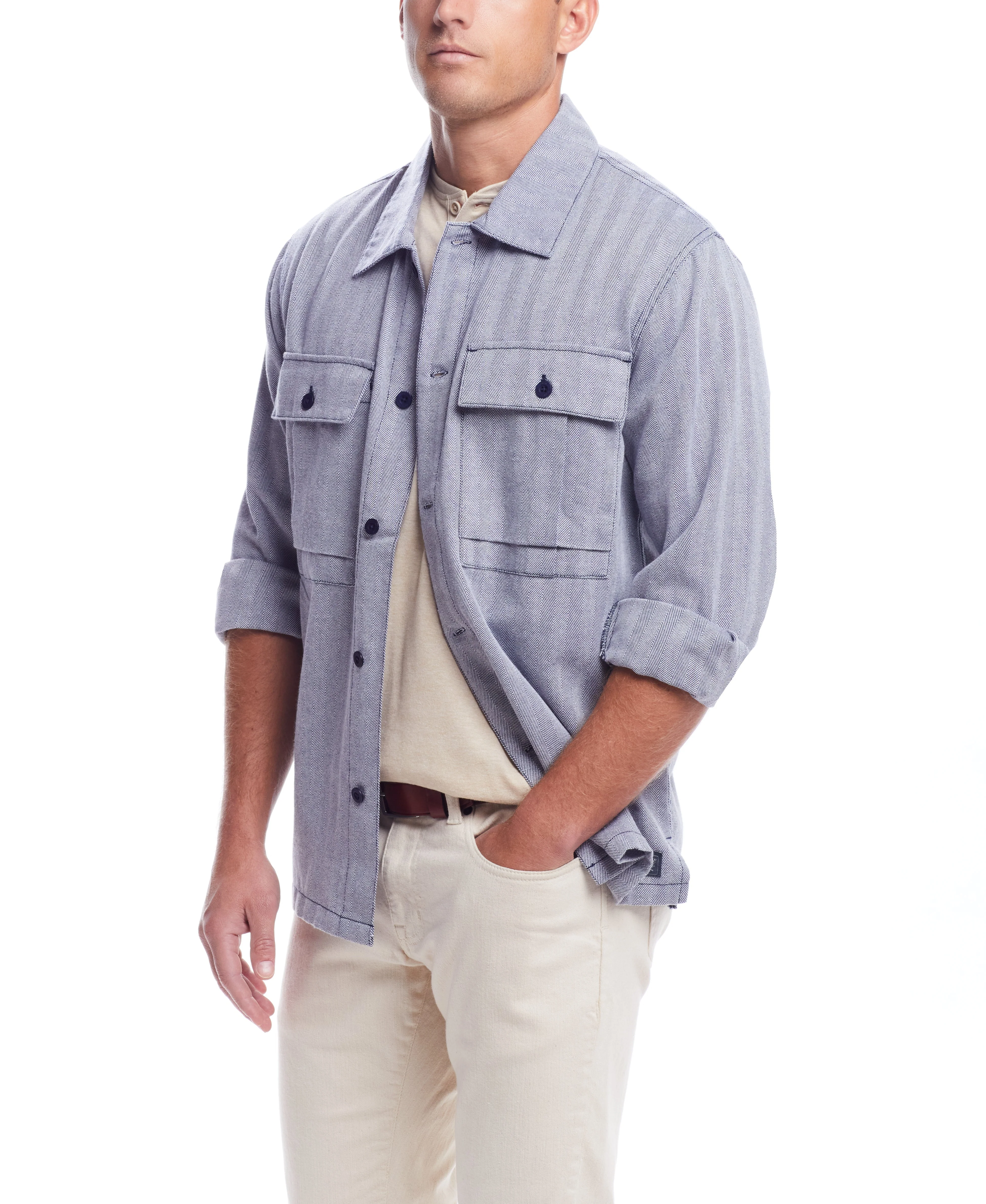 Weatherproof Vintage Men's Summer Shirt Jacket - Image 5