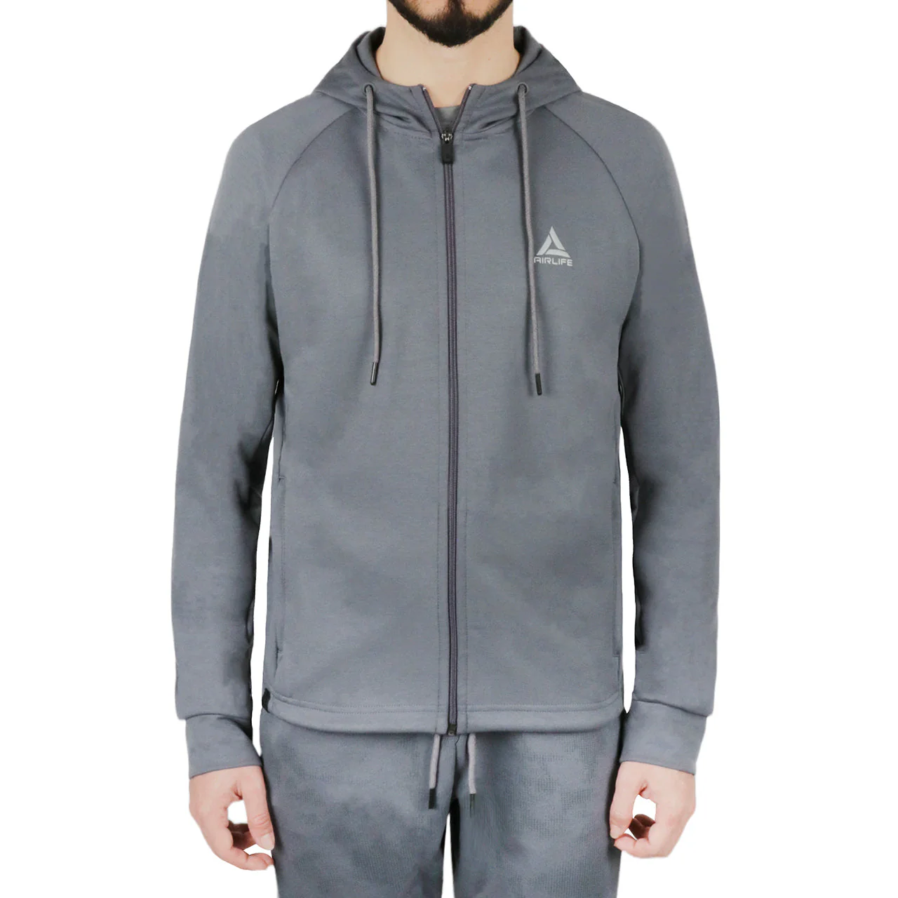 Zipper Mockneck Sweatshirt - Image 2